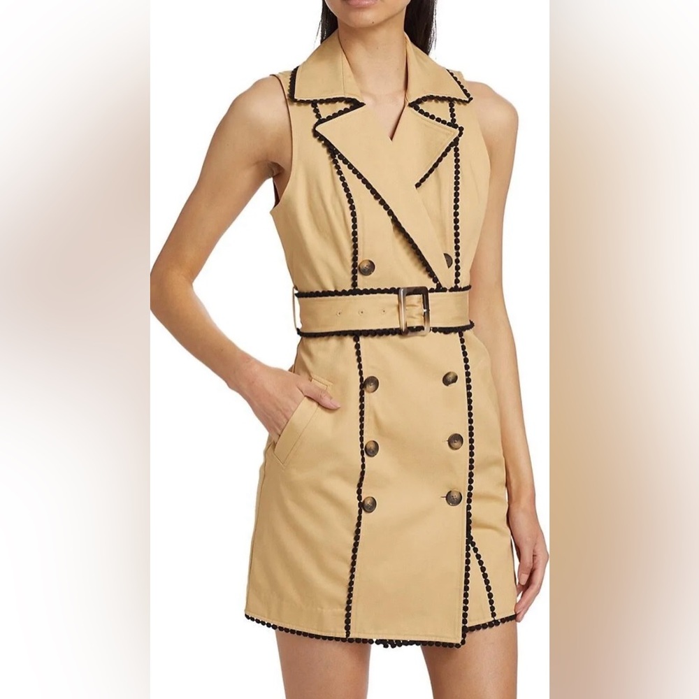 L’agence Hale Trench Coat Mini Dress 
Sz 0 **New without tags**